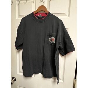 014-001 Vintage 90s Winston‎ Motorsports 20th Anniversary Roll-Up T-Shirt Size L